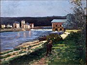Gustave Caillebotte - La maschine de Marly (CR 30)