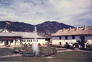 Hamhung um 1958, Teilansicht der DAG-Unterkunft