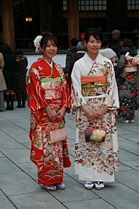 Harajuku, 2 young ladies smiling