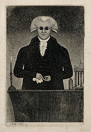 Henry Moyes. Etching by J. Kay, 1796. Wellcome V0004154