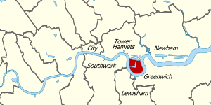 Isle of Dogs within Central London.svg