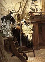 James Tissot - Boarding the Yacht