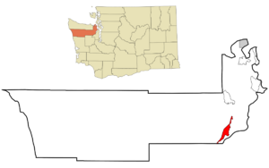 Location of Brinnon, Washington
