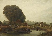 John Duncan King (1789-1863) - The Old Lock, Windsor - 515626 - National Trust