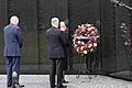 John McCain wreath laying at the Vietnam Veterans Memorial (43686596314)