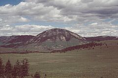 Limestone Butte Montana Laccolith