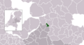 Map - NL - Municipality code 0244 (2009)