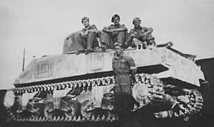 Marian Bronislaw Tomaszewski tank crew