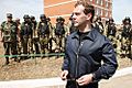 Medvedev at FSB special forces centre in Dagestan