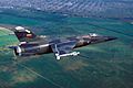 Mirage F1JA in flight over Ecuador 1986