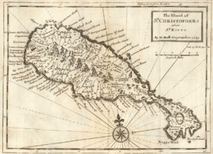 Moll - The Island of St Christophers alias St Kitts