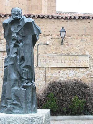 Monumento a Unamuno en Salamanca