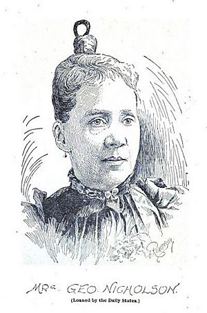 Mrs. Geo. Nicholson, from Some Notables of New Orleans