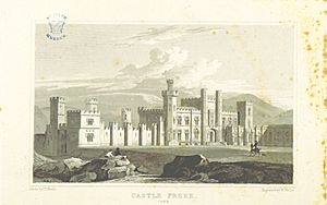 Neale(1818) p6.270 - Castle Freke, Cork