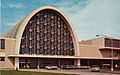 New Orleans postcard Moissant Airport 1960s