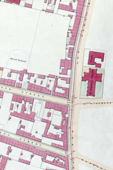New Survey of the Borough of Birmingham - 1855 - Sheet 036 (cropped - St Stephen)