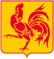 Official coat of arms of Wallonia
