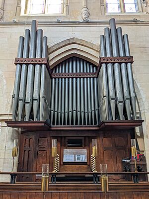 Organ, St John the Baptist church, Cardiff (1) - 2022-08-19