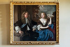 Painting of the Duke and Duchess of Lauderdale by Sir Peter Lely
