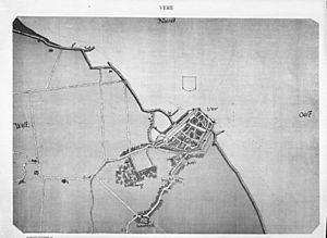 Plattegrond van J. van Deventer, reproductie uit album Rijksdienst voor de Monumenten Zorg te Zeist - Veere - 20239159 - RCE.jpg