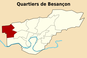 Quartier de Besançon-Planoise Châteaufarine