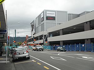 Queensgate Shopping Centre cinema demolition, December 2016