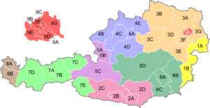 Regionalwahlkreise Oesterreich 2017