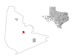 Location of Coldspringwithin San Jacinto County, Texas