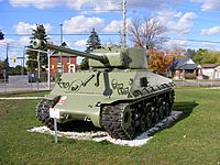 Sherman M4A2E8 London Ontario