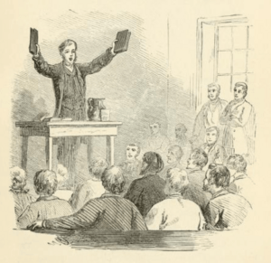 Sidney Rigdon Preaching his First Mormon Sermon