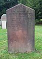 St Mary's Church Eccleston, Old Churchyard - grave of Alfred Ernest Ind VC (1872–1916)