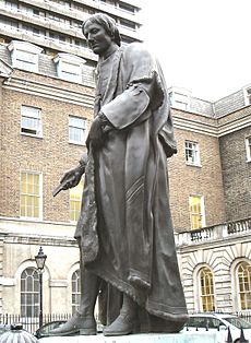 Statue Of Thomas Guy-Guys Hospital-London