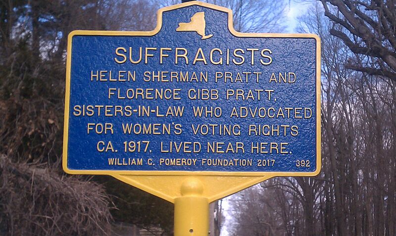 Suffragists historical marker