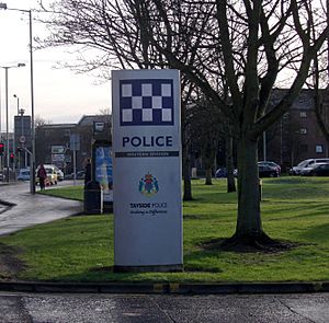 Tayside Police Divisional Headquarters, Barrack Street Perth Scotland.jpg