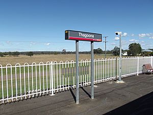 Thagoona Railway Station, Queensland, May 2012
