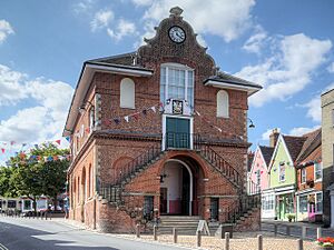 The Shire Hall, Woodbridge Market Hill (geograph 3595539)