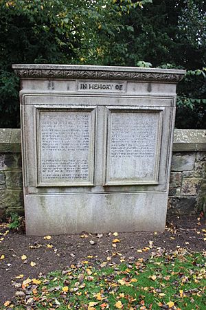The grave of Flora Stevenson, Dean Cemetery, Edinburgh