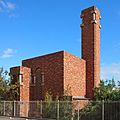 The incinerator at Thebarton, South Australia, designed by Walter Burley Griffin (square image)