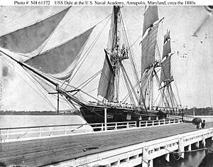 USS Dale (1839) at Naval Academy