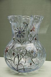 Vase aux bleuets