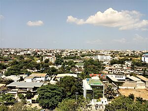 View of Cotonou in 2019