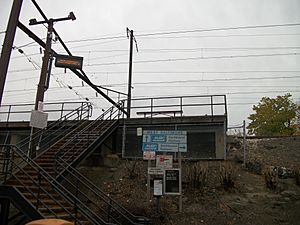 West Baltimore MARC Station; North Staircase