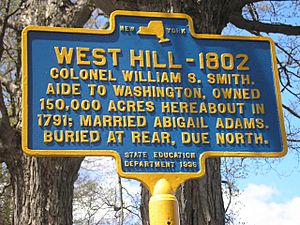 West Hill Col Wm Smith Sherburne NY