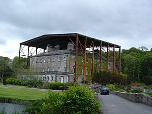 Westport House being repaired, County Mayo