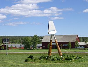 Ånäset - världens största osthyvel