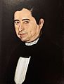 1854, Portrait of a Priest by Hermenegildo Bustos