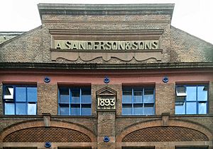 A Sanderson & Sons 1893 detail of Voysey House