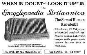 Ad Encyclopaedia-Britannica 05-1913