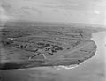 Aerial view of Seagrove Aerodrome, Manukau Harbour, Auckland (1946) (cropped)