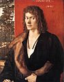 Albrecht Dürer - Portrait of Oswolt Krel - WGA6934
